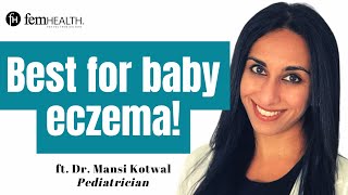 Best Baby Eczema Cream According To A Pediatrician | Baby Eczema Natural Remedies | Coconut Oil