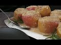 Пикантное блюдо на НОВЫЙ ГОД.Яблоки BBQ с фаршированной начинкой.BBQ-Äpfel mit Hackfleischfüllung