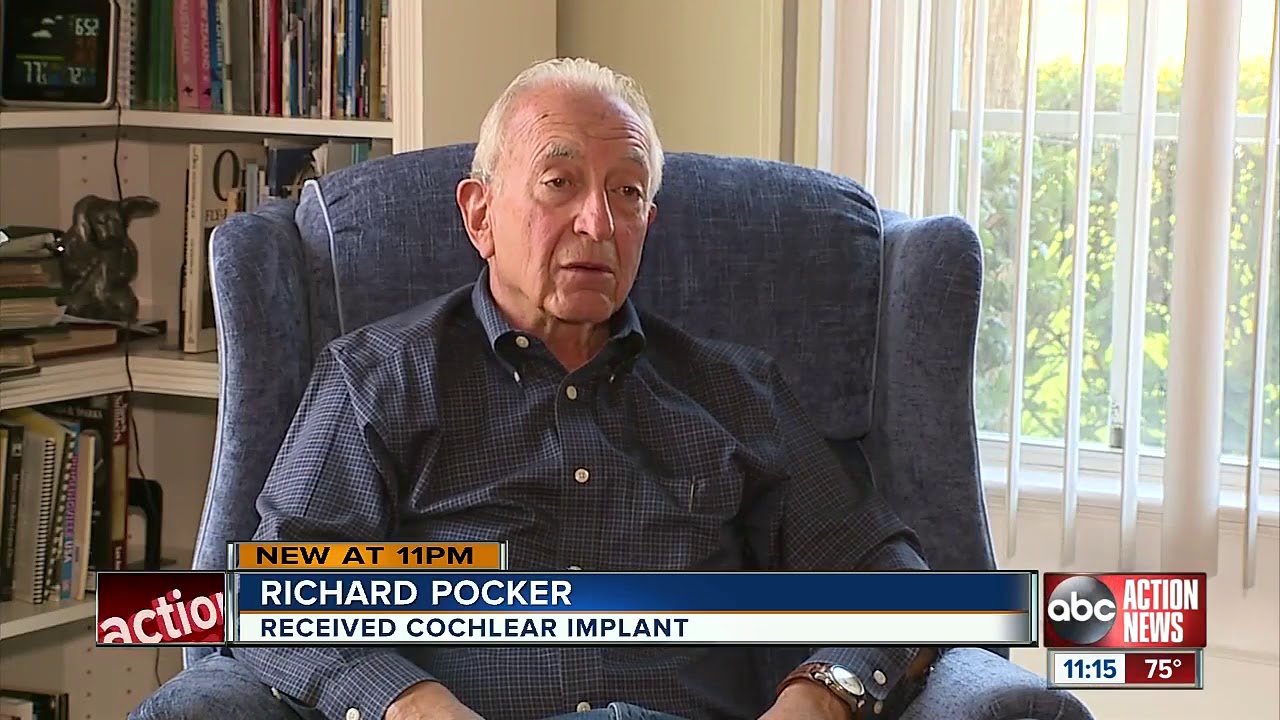 Cochlear implant changes Sarasota man's life