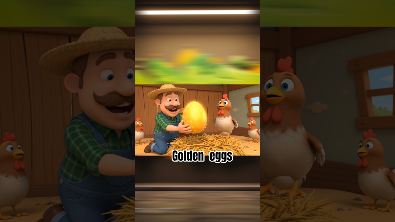 farmer cartoon loop shorts🐣