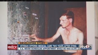 Woman gets letter from VA offering care for veteran husband who's been dead for two years