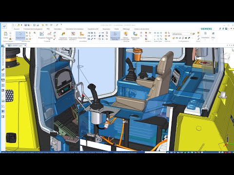 Large Assembly in Solid Edge 3D CAD without simplified part. How many time to create a 2D drawing ?