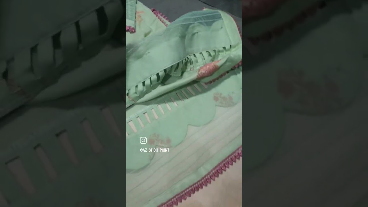 Latest Chaak and daman design  for kurti 