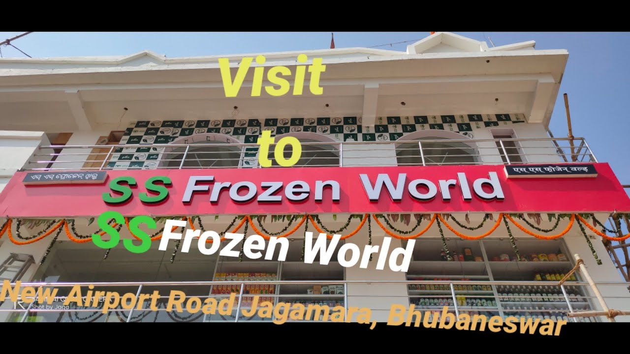 Visit to SS Frozen World New Air Port Road Jagamara, Bhubaneswar, Odisha Best Store for Frozen Food