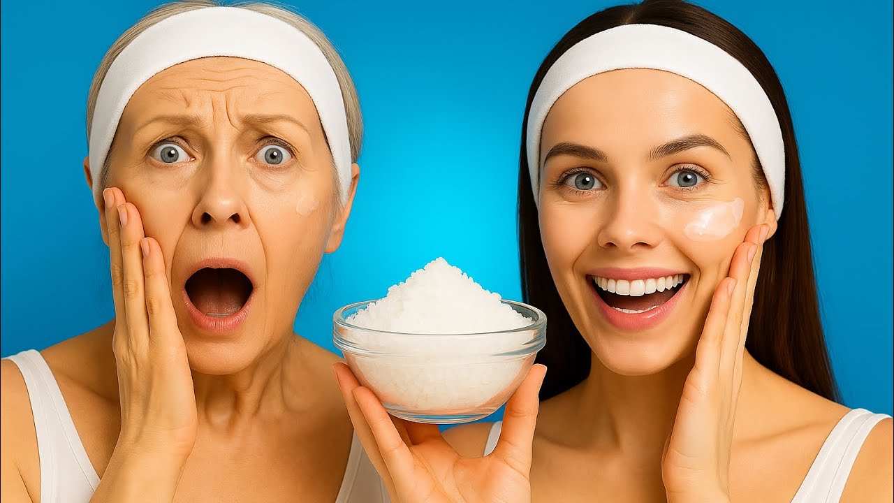 Морская соль разглаживает все морщины даже в 70 лет! Рецепты против старения 