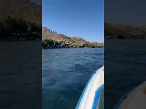 جوله نهريه جميله في مياه سد دوكان