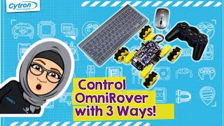 Control Omni Robot powered by Motion 2350 Pro using three ways! [ENG]