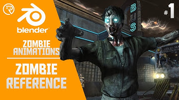 Blender Animation Tutorial - Zombies Part 1: Zombie Reference