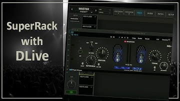 How to setup SuperRack Performer with A&H DLive