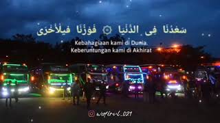 story wa bus malam 30 detik versi sholawat || sa'duuna fiddunya..