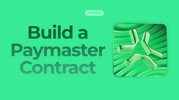 How to Build a Paymaster Smart Contract on Abstract (Native Account Abstraction)