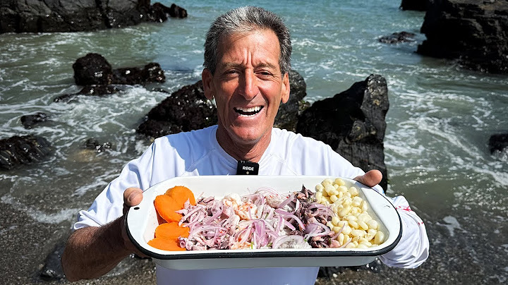 ¡Ceviche Frente al Mar! Así celebramos el plato Bandera del Perú