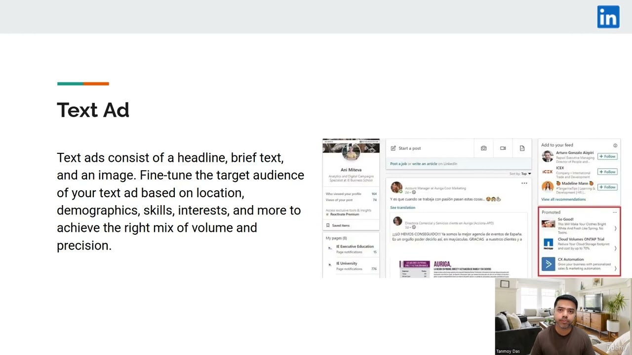 LinkedIn Text Ads Masterclass