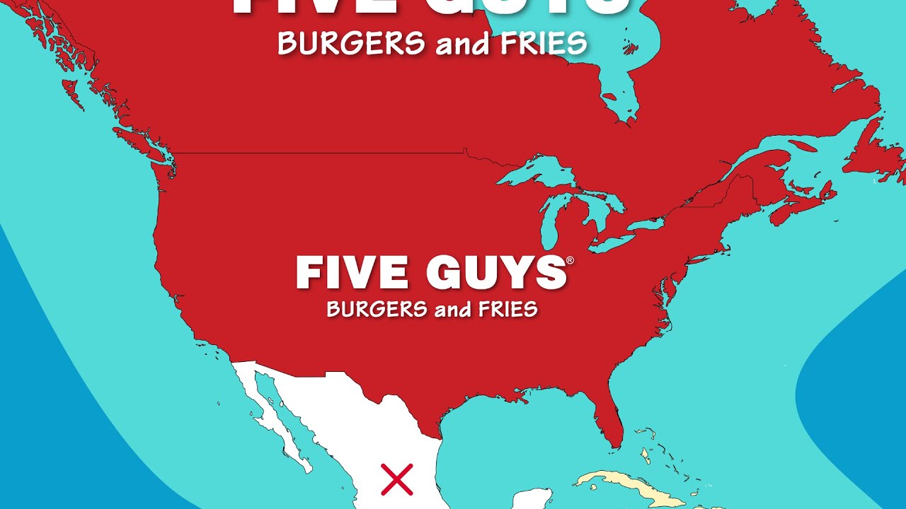 Which Countries Have Five Guys? (Global Map 2026)