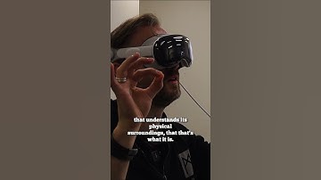 "Spatial computing is the part of artificial intelligence that understands the physical world."