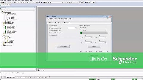 Configuring a Free Running Timer in Unity Pro | Schneider Electric Support