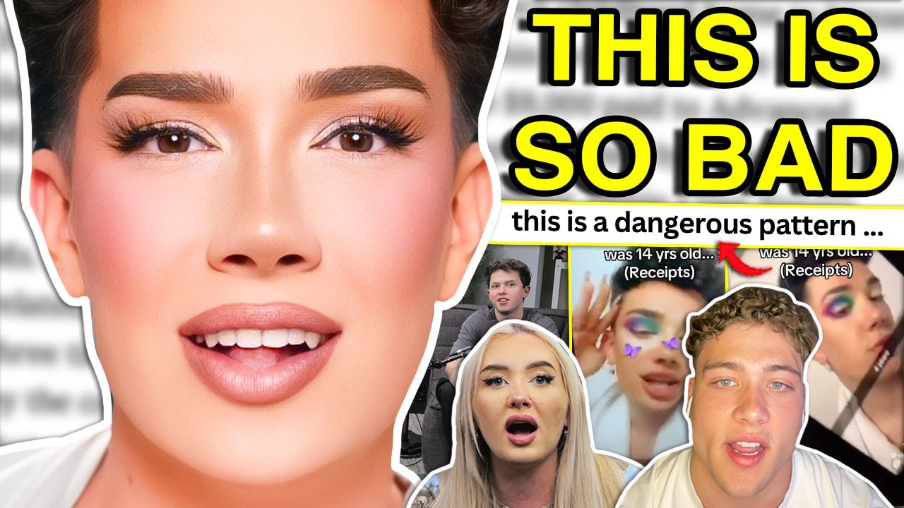 Джеймс Чарльз попал в большие неприятности... разоблачено Кайлой Малек и Джейкобом Сарториусом.