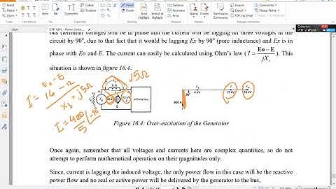 Power Systems - Chapter 16 - Synchronous Generators Under Load