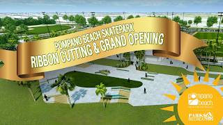 Pompano Beach Skate Park Ribbon Cutting
