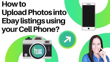 Upload photos to Ebay with a cell phone Apple Iphone IOS device to Ebay Mobile app.