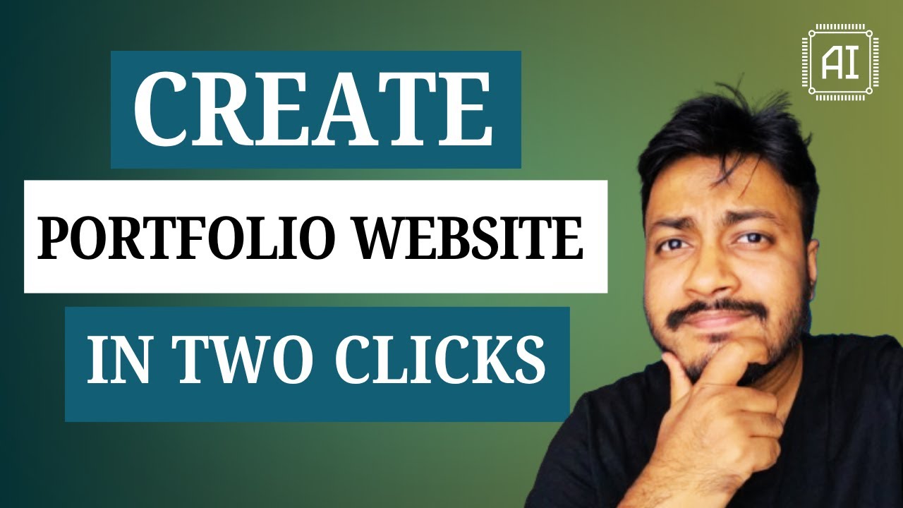 Create LinkedIn to Portfolio Website in Two Clicks