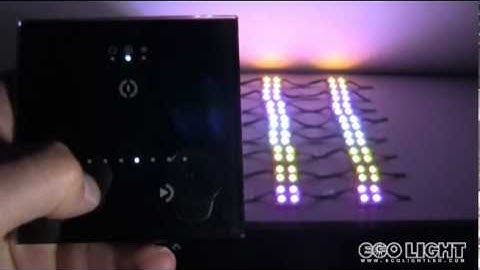 STICK2 Glass Touch DMX Control Panel - EcolocityLED.com