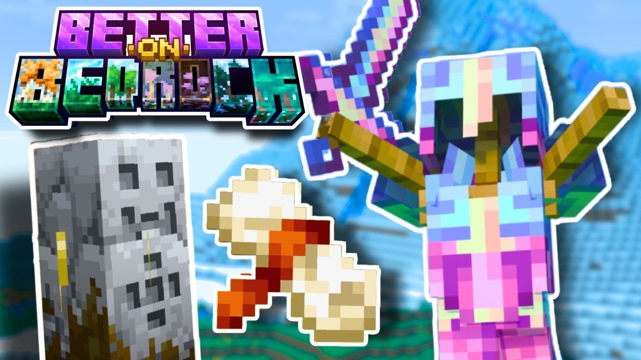 STARDUST ARMOR And QUESTS!! - BETTER ON BEDROCK #10- Actions and Stuff + REALISTIC BIOMES