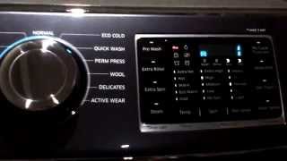 Our new Samsung 6300 Washer and Dryer ...and a damm catchy tune