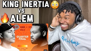 King Inertia ?? vs Alem ?? | GBB 2021: WORLD LEAGUE | Quarter Final REACTION