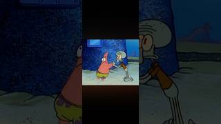 Patrick and squidward holding hands