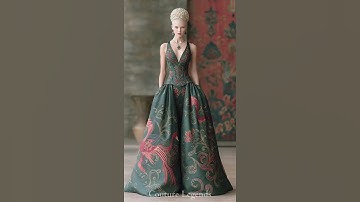 The Emerald Empress: An AI Haute Couture Collection Inspired by Léon Bakst