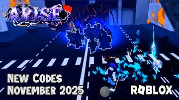 Roblox Arise Crossover New Codes November 2025