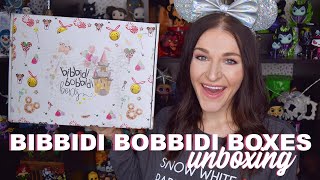 BIBBIDI BOXES UNBOXING | DISNEY SUBSCRIPTION BOX | OVER THE MOONY