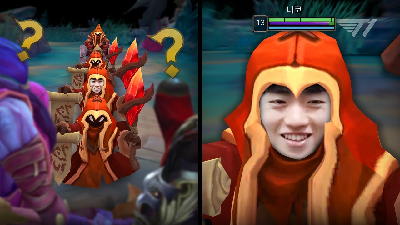 저 미니언 눈빛이 이상해