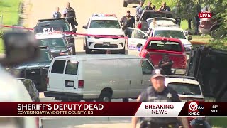 Wyandotte County deputy shot, killed Saturday afternoon