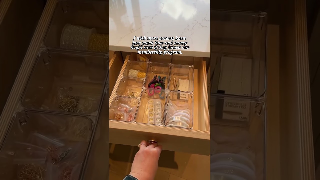 Imagine a beautifully organized home that stays organized