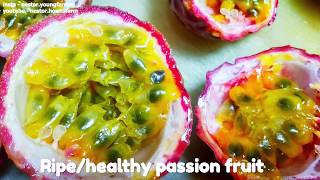 How to make passion fruit juice concentrate.
