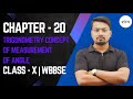 Trigonometry – Concept of Measurement of Angle | Class 10 WBBSE | Chapter 20 | Full Explanation