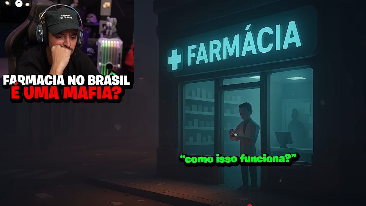 Coringa reagindo o Segredo por Trás de Ter Tantas Farmácias no Brasil BIZARRO