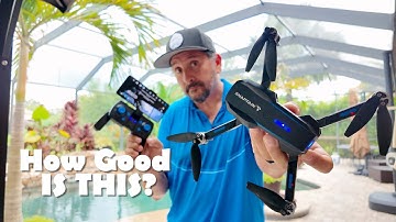 SNAPTAIN S5C ELITE WIFI FPV DRONE Review | Easy Flying, Fun Footage | Doug & Niki