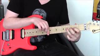 Lick Of The Week #36 Crazy Jake E Lee Harmonics