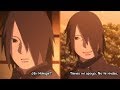 Sasuke se entera de que Sarada quiere se Hokage | Boruto Naruto Next Generations