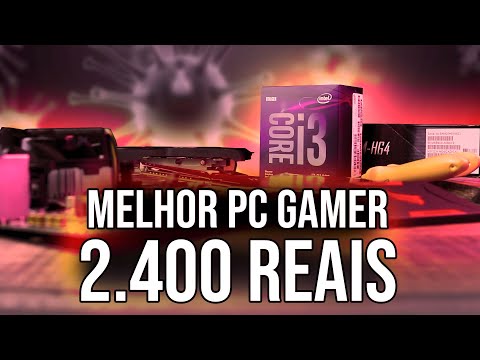 PC Gamer IDEAL de 2400 Reais | Call of Duty, Fortnite, PUBG, GTA V, CSGO, Edição e Render
