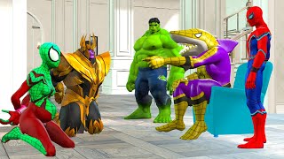 Superheroes Spiderman story Hulk Avengers Venom3 Money Battle Iron Man, thanos,batman | Melo Films