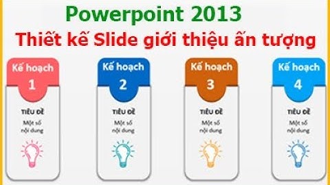 Hướng dẫn học powerpoint 2013