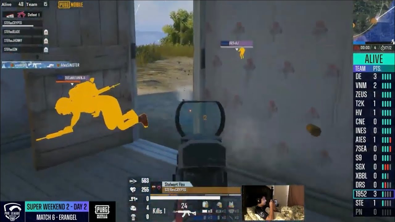 SteFlexCrypto 🇵🇰 1v4 to DRS Gaming🇳🇵(PMCO 🇳🇵Champions) |PMPLSA