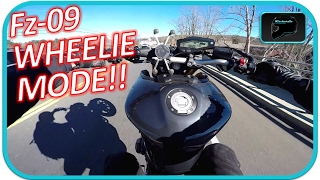 Fz09 WHEELIE Practice | DANK Whoolies!!