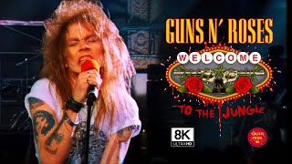 Guns N&#39; Roses - Welcome To The Jungle (1987) 8K Remastered