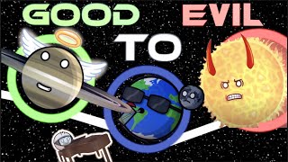 SolarBalls Characters: Good to Evil    @SolarBalls @MrSpherical