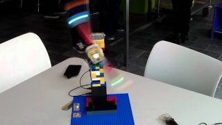 Technolab Leiden (Workshop Picocricket©) - Booster met verlichting